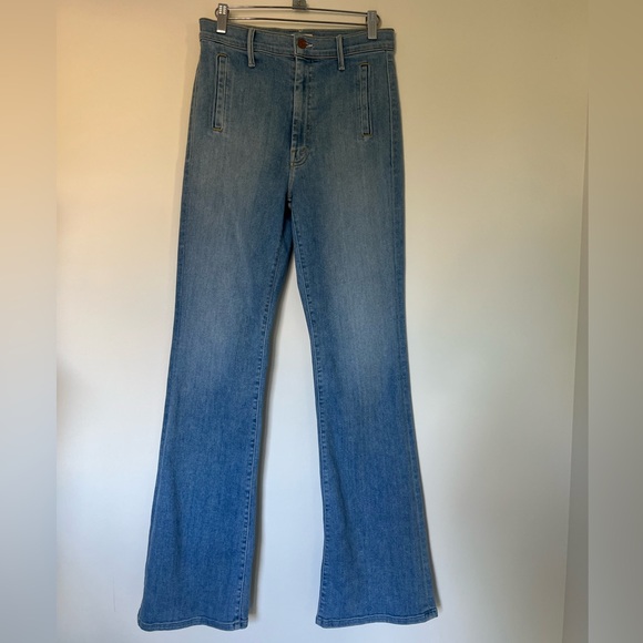 Mother The Drama Jeans in Mapping it Out Wash 29 - Picture 7 of 13